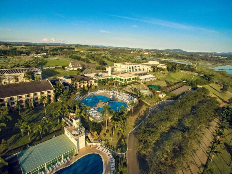 Paisagem do Club Med Lake Paradise